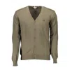 U.s. Polo Assn Green Cotton Sweater In Green