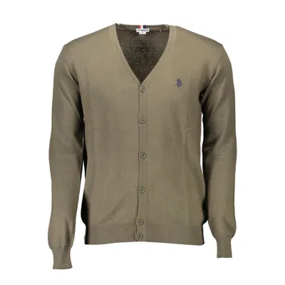 U.s. Polo Assn Green Cotton Sweater