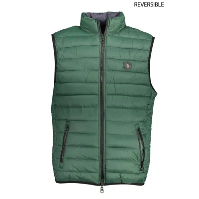 U.s. Polo Assn Green Nylon Jacket