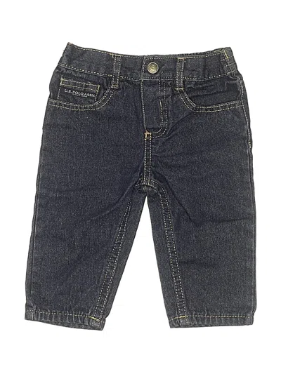 Pre-owned U.s. Polo Assn Babies' Jeans In Blue