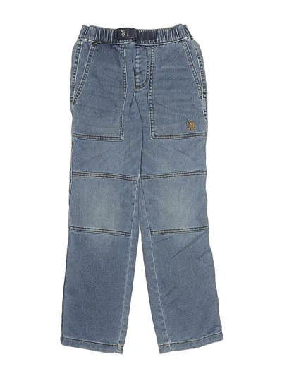 Pre-owned U.s. Polo Assn Kids' Jeans In Blue