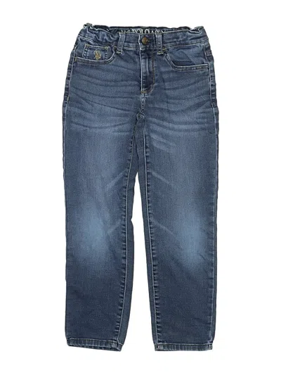 Pre-owned U.s. Polo Assn Kids' Jeans In Blue