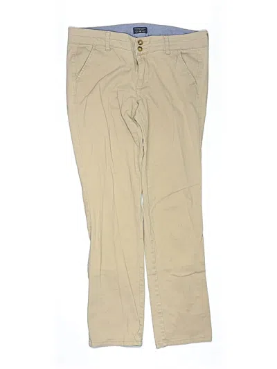 Pre-owned U.s. Polo Assn Kids' Khaki Pant In Tan