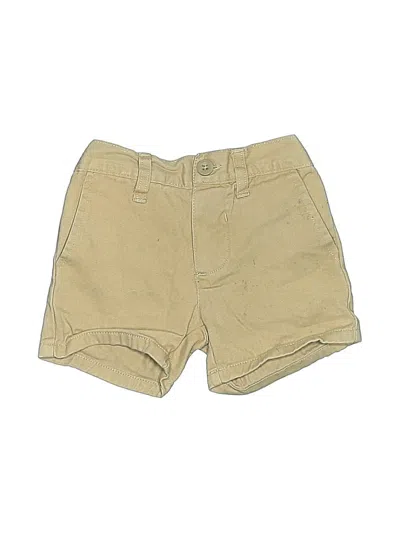 Pre-owned U.s. Polo Assn Kids' Khaki Shorts In Brown