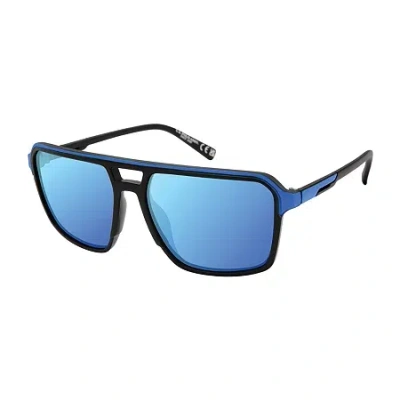 U.s. Polo Assn . Mens Uv Protection Navigator Sunglasses In Blue