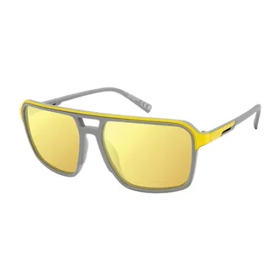 U.s. Polo Assn . Mens Uv Protection Navigator Sunglasses In Yellow
