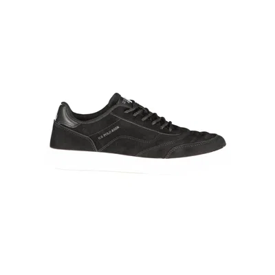 U.s. Polo Assn Nero Polyurethane Female Sneaker In Black
