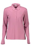 U.s. Polo Assn Pink Cotton Women Polo Shirt