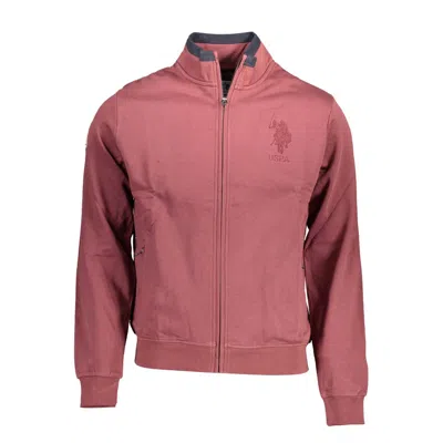 U.s. Polo Assn Logo-embroidered Zip-up Sweater In Multi