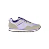 U.s. Polo Assn Purple Polyester Sneaker In Multi
