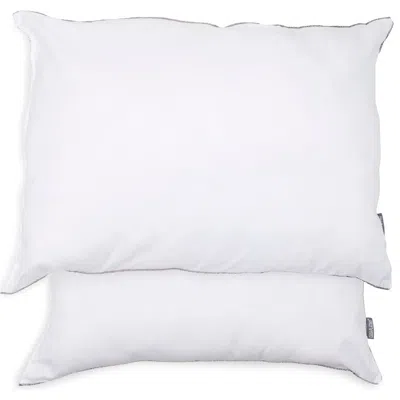 U.s. Polo Assn Us Polo Assn Set Of 2 Microfiber Pillows In White