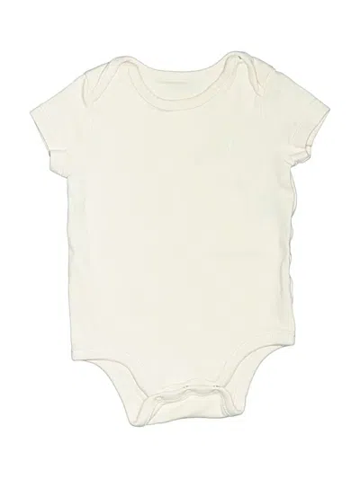 Pre-owned U.s. Polo Assn Babies' Short Sleeve Onesie In Pink