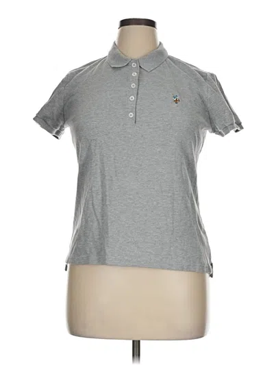 Pre-owned U.s. Polo Assn Short Sleeve Polo In Gray