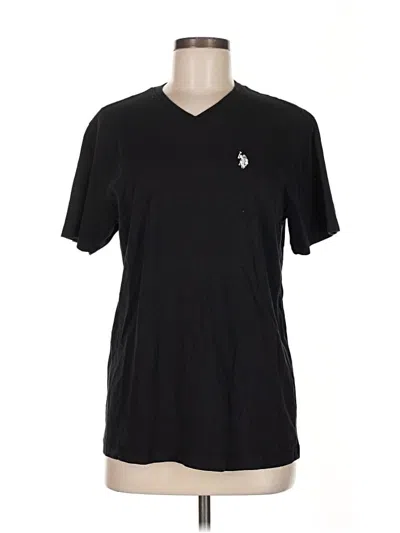 Pre-owned U.s. Polo Assn Short Sleeve T-shirt In Black