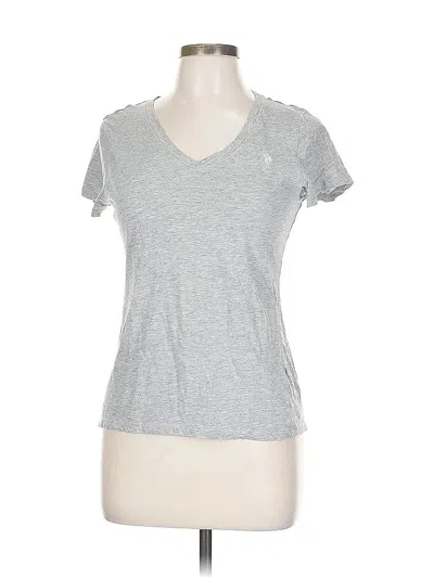 Pre-owned U.s. Polo Assn Short Sleeve T-shirt In Gray