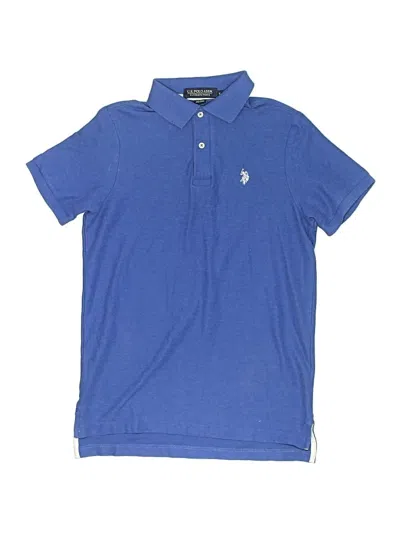 Pre-owned U.s. Polo Assn Kids' Short Sleeve Top Blue Tops