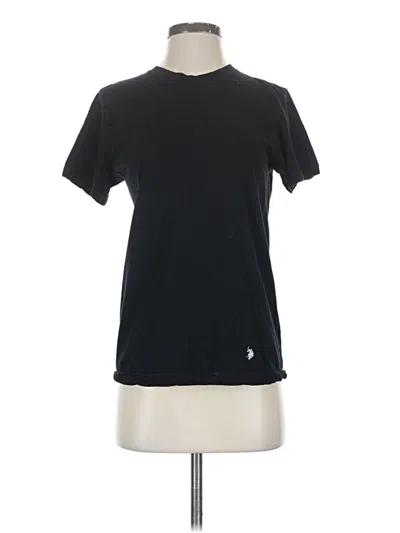 Pre-owned U.s. Polo Assn Short Sleeve T-shirt In Black