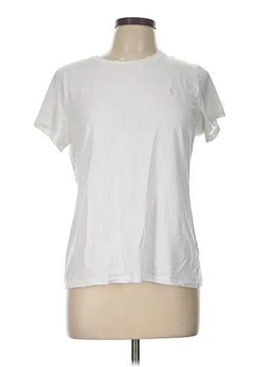 Pre-owned U.s. Polo Assn Short Sleeve T-shirt In White