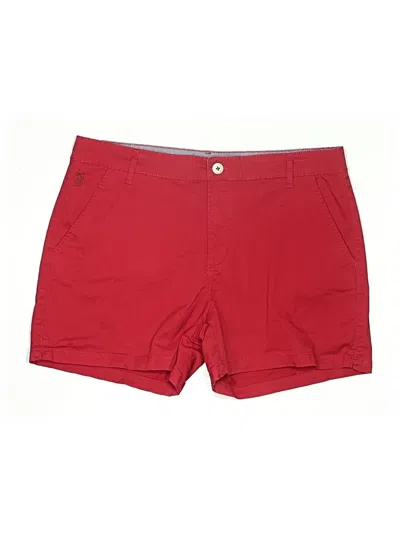 Pre-owned U.s. Polo Assn Shorts In Red