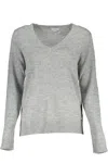 U.s. Polo Assn Silver Nylon Sweater