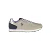 U.s. Polo Assn Silver Polyester Sneaker In Multi