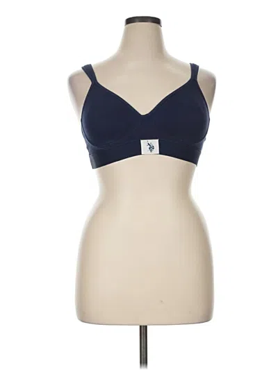Pre-owned U.s. Polo Assn Sports Bra In Blue