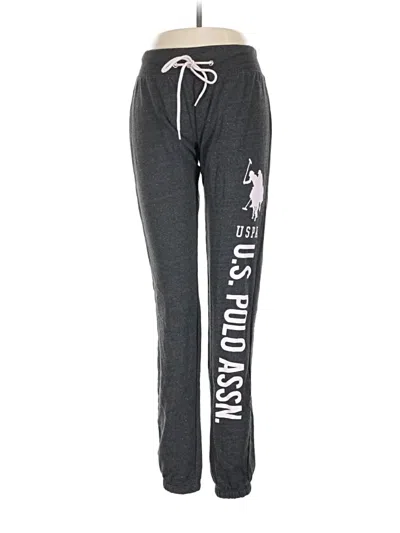 Pre-owned U.s. Polo Assn Sweatpants In Gray