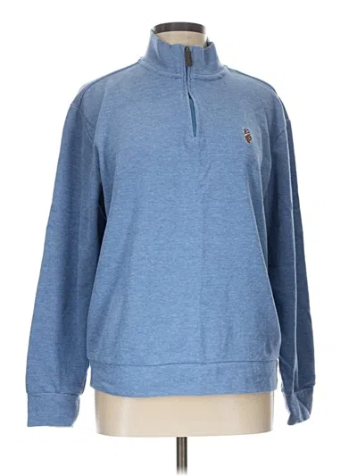 Pre-owned U.s. Polo Assn Sweatshirt In Blue