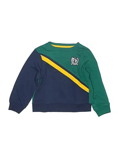 Pre-owned U.s. Polo Assn Kids' Sweatshirt In Green