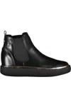 U.s. Polo Assn Black Polyester Boot In Black
