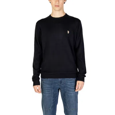 U.s. Polo Assn U. S. Polo Assn. Cotton Men's Sweater In Black