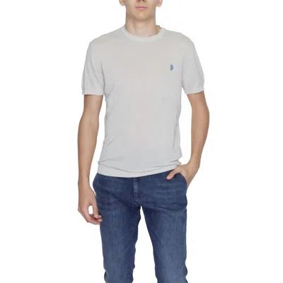 U.s. Polo Assn U. S. Polo Assn. Cotton Men's T-shirt In Gray