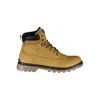 U.s. Polo Assn Yellow Polyester Boot In Brown
