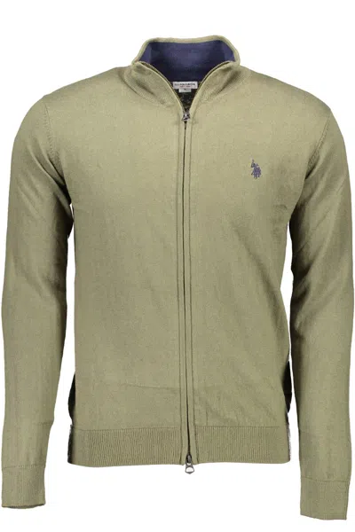 U.S. POLO ASSN U. S. POLO ASSN. ELEGANT LONG-SLEEVED ZIP CARDIGAN IN MEN'S