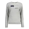 U.s. Polo Assn Gray Nylon Sweater In Gray
