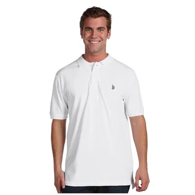 U.s. Polo Assn U. S. Polo Assn. Pique Polo Shirt Men's White Short Sleeve Active Gbo1789 In Multi