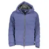 U.s. Polo Assn Blue Elastane Jacket In Blue