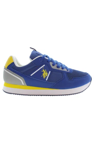 U.s. Polo Assn U. S. Polo Assn. Polyester Men's Sneaker In Blue