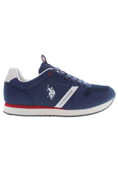 U.s. Polo Assn Blue Polyester Sneaker