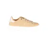 U.s. Polo Assn Beige Polyester Sneaker In Neutral