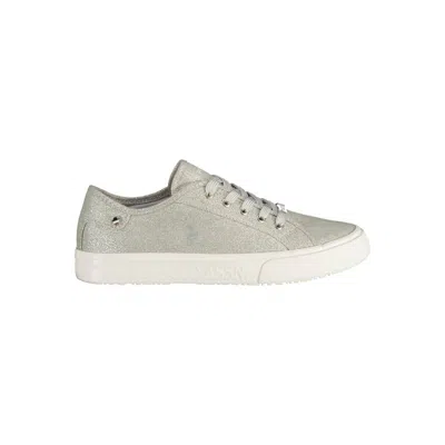 U.s. Polo Assn U. S. Polo Assn. Polyester Women's Sneaker In Gray