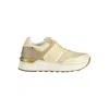 U.s. Polo Assn Beige Polyester Sneaker In Sand