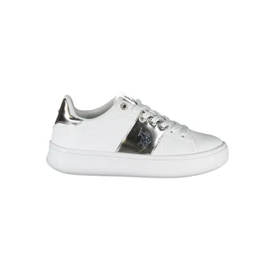 U.s. Polo Assn U. S. Polo Assn. Polyester Women's Sneaker In White