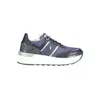 U.s. Polo Assn Blue Polyester Women Sneaker In Blue