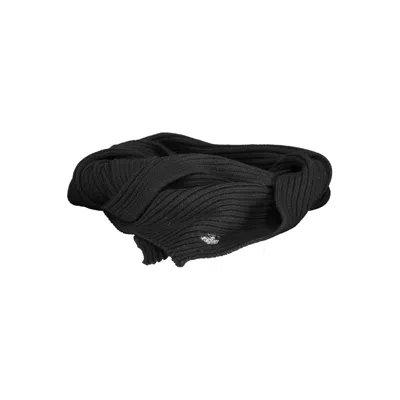 U.s. Polo Assn U. S. Polo Assn. Wool Men's Scarf In Black