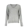 U.s. Polo Assn Silver Nylon Sweater