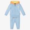 U.S. POLO ASSN U. S. POLO ASSN. BOYS BLUE COTTON TRACKSUIT