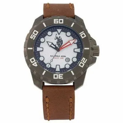 U.s. Polo Assn Unisex Watch . Usp4259gy ( 47 Mm) Gbby2 In Brown