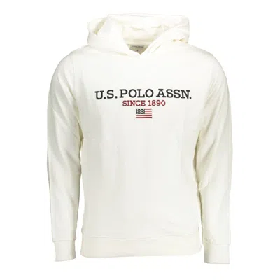 U.s. Polo Assn White Cotton Sweater