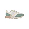 U.s. Polo Assn White Nylon Sneaker In Multi
